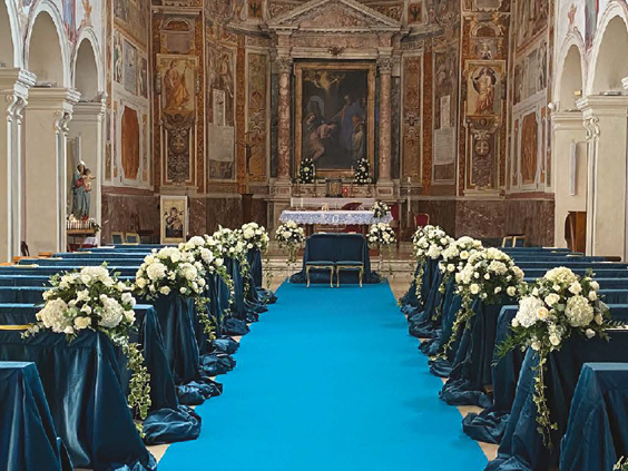 Tappezzerie per matrimonio